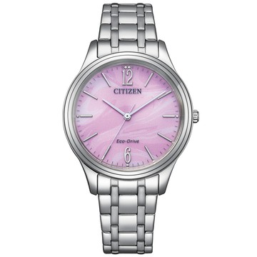 CITIZEN LADYS 光動能 簡約時尚腕錶 錶 手錶 送禮 EM0411-71X