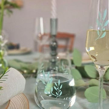 【WUZ屋子】德國 RITZENHOFF ORGANIX 綠色環保系列水酒對杯-橄欖綠枝(1組2入)