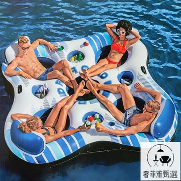 免運/工廠現貨 原裝正品Bestway海洋樂園躺椅水上浮排浮床漂浮休息水排游泳43115 SFY/al 公司貨 快速出貨