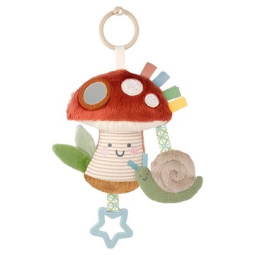 itzy ritzy 搖鈴感統玩偶  森林蘑菇  1個