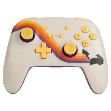 PowerA 無線遊戲手把 增強款 藍牙5.0技術 電池續航長達30小時 復刻皮卡丘  WLC001  多色 復刻皮卡丘  1個