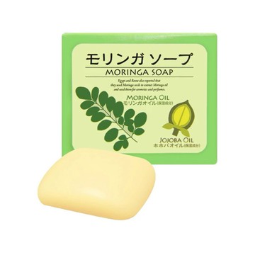 【日本🇯🇵Yonekichi ヨネキチ】辣木保濕潔顏皂 80g｜辣木油×荷荷芭油 無香料無色素 洗臉洗澡洗髮 全身清潔皂