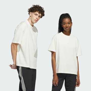 【ADIDAS】CLASSIC TEE 短袖上衣 中 米白-IR6383