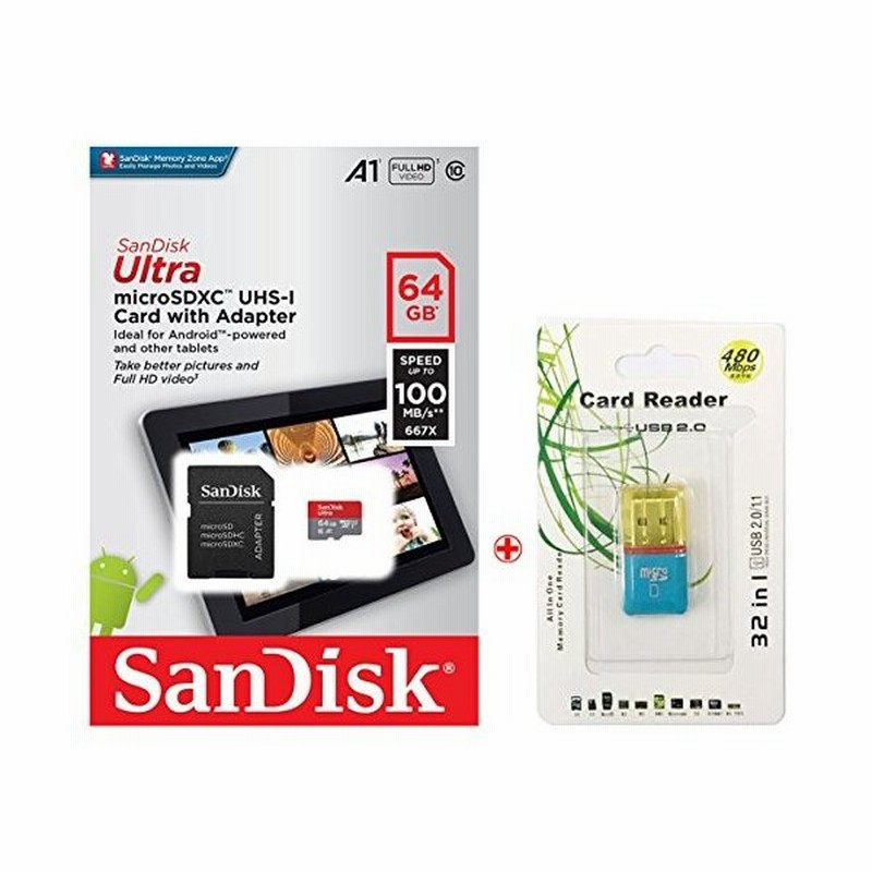 Sandisk Microsdxc 64gb Sun Disc サンディスク Uhs 1 超高速u1 Full Hd アプリ最適化 Rated A1 通販 Lineポイント最大0 5 Get Lineショッピング