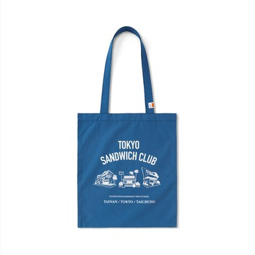 FILTER017® Culture Supply™ 東京三明治俱樂部 B.D.O. 藍 棉質托特袋 H8739