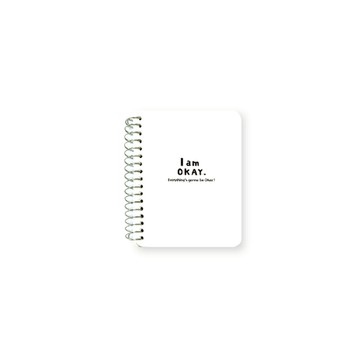 I am okay 100K側翻PP方格筆記