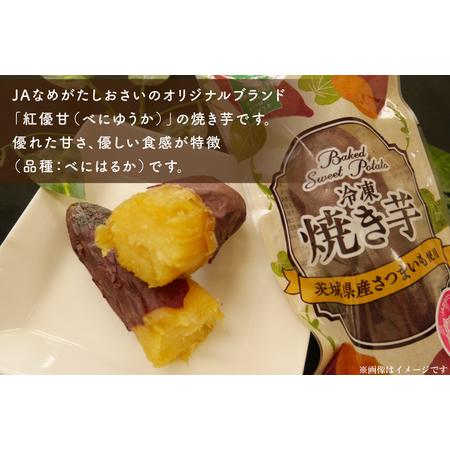 ふるさと納税 AE-71　冷凍焼き芋　4種セット（紅優甘、紅まさり、行方の紫福、ひめあやか）各種3本 茨城県行方市