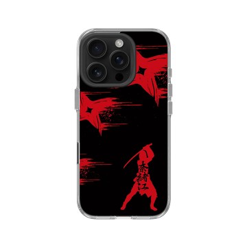 iPhone 16 Pro Clear Case（相機按鈕） 透明 - Assassin's Creed - Assassin's Creed® Shadows - Naoe silhouette