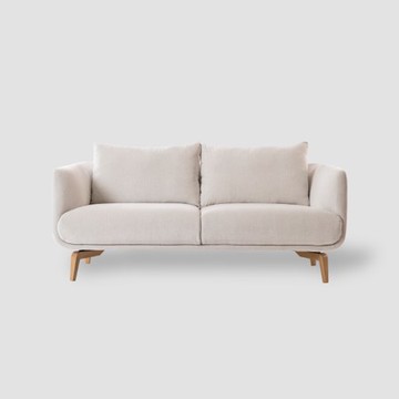 SITS Moa 布質沙發 兩人 米白 (非客製布料)