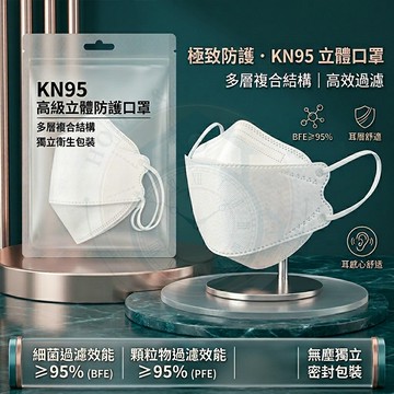 🔥 台灣出貨 ✨ 3D立體KN95口罩 魚嘴型五層防護 透氣不悶熱 高顏值韓式口罩 顯臉小防寒保暖 防飛沫 一次性口罩