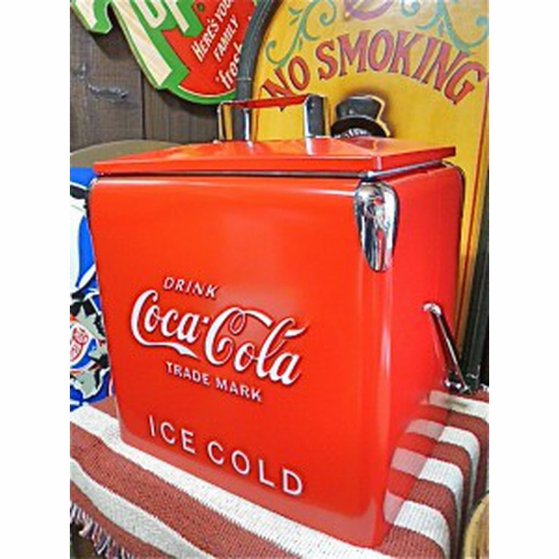 アメリカン雑貨 コカコーラ グッズ Coco Cola Picnic Storage Red クーラーボックス 冷蔵庫 Hs0231 通販 Lineポイント最大1 0 Get Lineショッピング