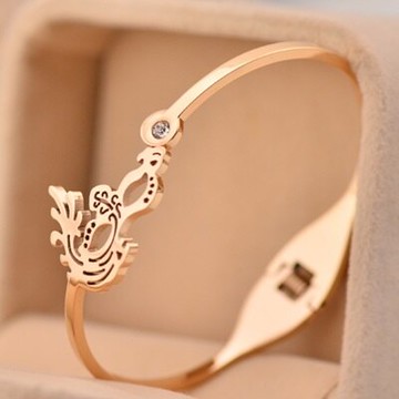 現貨+預購 玫瑰金手環 鑲鑽手鍊-時尚面具精選母親節生日情人節禮物女飾品71ap26【獨家進口】【米蘭精品】