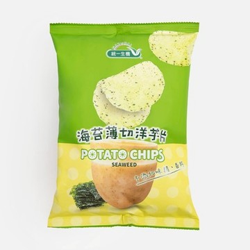 統一生機海苔薄切洋芋片59.5g