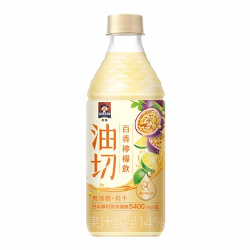 桂格油切百香檸檬飲 450ml