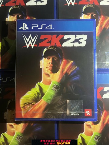 {保固一年 可打統編}全新原封港版PS4游戲光盤 WWE2K23 摔角23 摔跤 雙人 現貨 英文