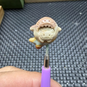 阿拉善鯊魚貓 阿拉善貓雕刻