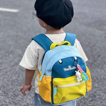 【台灣出貨】幼兒園小書包兒童輕便防走失男童雙肩包男孩可愛出遊女寶寶背包潮