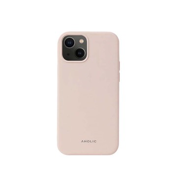 Aholic｜iPhone 13 / 13 Pro 矽膠手機殼 - 砂粉