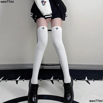 超實惠一 長筒襪 過膝襪 襪子長筒襪女過膝壓力美腿高筒襪春秋冬日系黑色襪子女潮ins運動