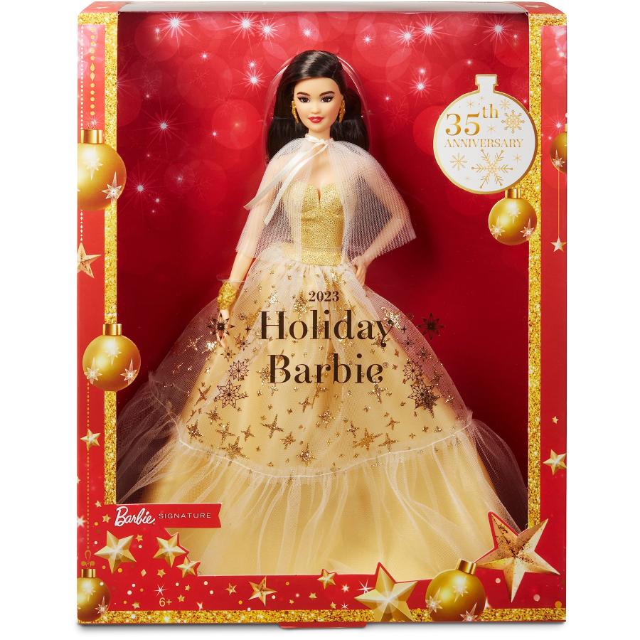 2023 Holiday Barbie Doll, Seasonal Collector Gift, Barbie