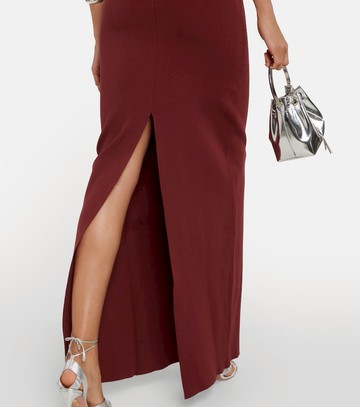 Roland Mouret Asymmetric cutout maxi dress