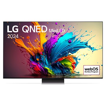 75吋/ LG QNED MiniLED AI 量子奈米 4K AI 語音物聯網 91 系列 (可壁掛)/2024 - 75QNED91TTA