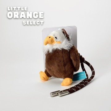 雄糾糾氣昂昂的老鷹吊飾 情人節 交換禮物 療癒 玩偶 可愛娃娃 包包吊飾 生日禮物