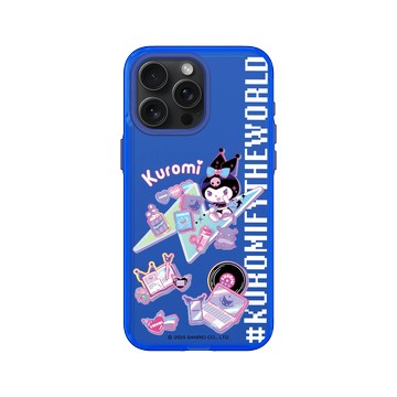 iPhone 15 Pro Max Clear 激光藍 - 三麗鷗-酷洛米 Kuromi - Kuromify the World