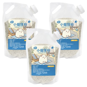 KAOJING 高精寵物 Hi 小寵尿砂  1kg  3個