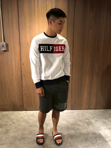 美國百分百 TNF The North Face 男款 運動 休閒 短褲 運動褲 棉褲 褲子 男款 深灰色 J502