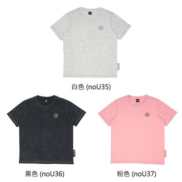 KANGOL 短袖上衣 落肩夜光圖騰 100%棉 中性款 65251007