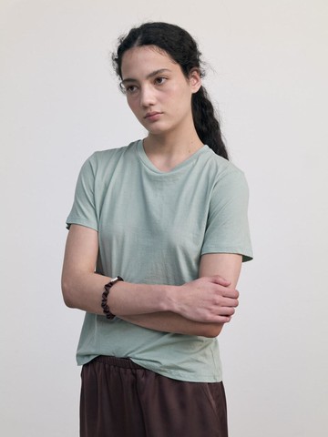 FRESH TOP T-SHIRTS [APPLE GREEN]