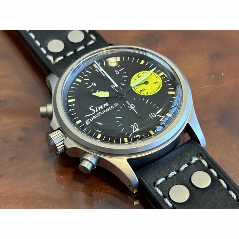 sinn356ユーロフリーガー3 日本限定　正規保証有りほぼ未使用品