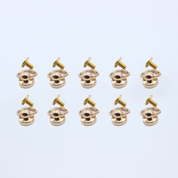 Chess 包包掛鉤螺絲組  10個  金色