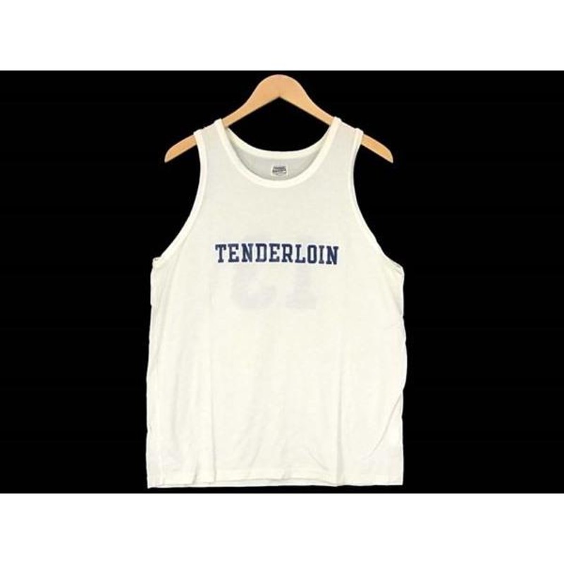 テンダーロイン T-NFL TANK ロゴプリント 未使用 タンクトップ ホワイト系 L TENDERLOIN 【極上美品】【中古】 |  LINEブランドカタログ