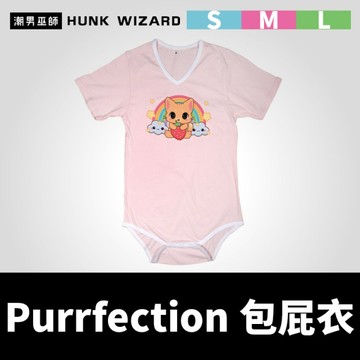 ABDL 成人寶寶包屁衣 貓喵咕嚕 | Rearz 連體睡衣 連體衣 哈衣 爬爬服 連身衣