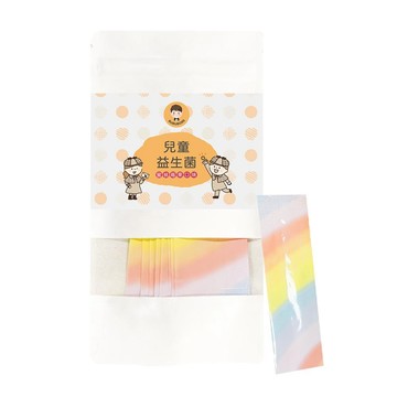 兒童益生菌 BUBUBOSS-sinbiotik兒童專用益生菌 蜜桃莓果30包x1袋