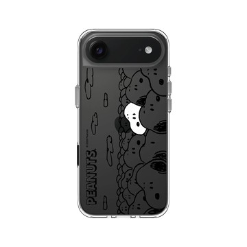 iPhone Air Clear Case（相機按鈕） 透明 - 史努比 Snoopy - 滿滿的Snoopy