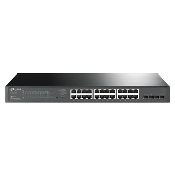 tp-link 28埠 Gigabit L2/L2+ 智慧型PoE Switch交換器 250W RJ45 24埠 + SFP 光纖端口 4埠  1個  TL-SG2428P