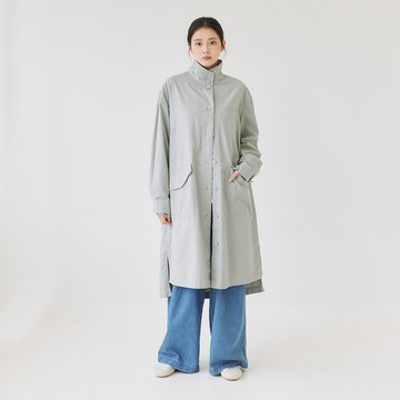 【Simply Yours】絨面開襟洋裝 灰F