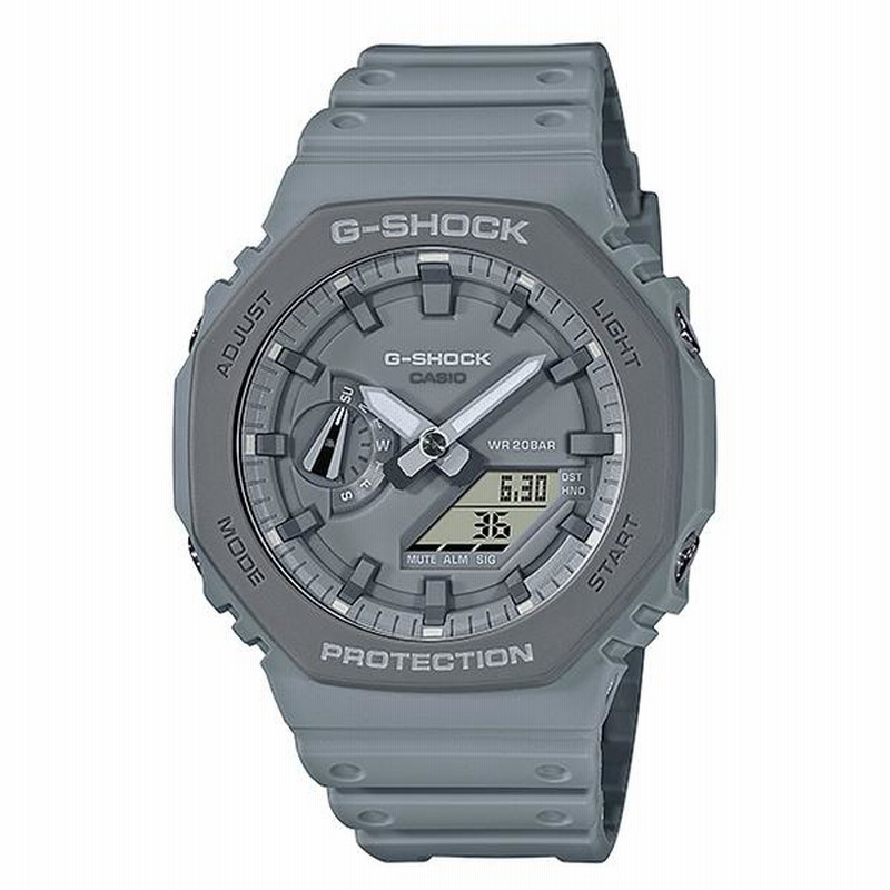 カシオーク 限定モデル G-SHOCK Gショック カシオ CASIO 逆輸入海外モデル カーボンコア アナデジ 腕時計 グレー  GA-2110ET-8A 逆輸入海外モデル | LINEショッピング