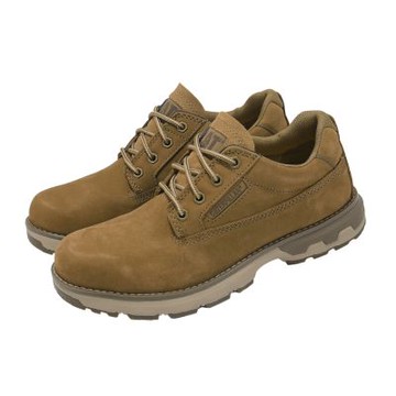 CAT 休閒鞋 Pursue LO 男鞋 卡其 皮革 緩衝 回彈 CA726373