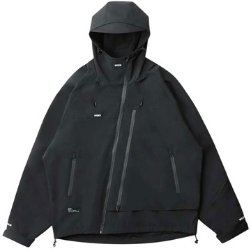 B-SIDE BAWS TYPE 26-1 JACKET 雙拉鍊 全天候外套 (黑色)