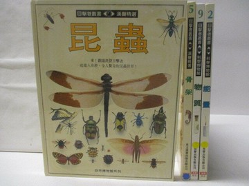 【書寶二手書T5／少年童書_EQ1】高_目擊者叢書-昆蟲_骨架_物質_能量_4本合售