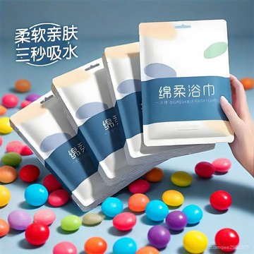 🔥臺灣出貨24H🔥【衝量中】一次性浴巾折疊浴巾專用不掉毛掉絮強吸水速幹浴巾毛巾hhfoof