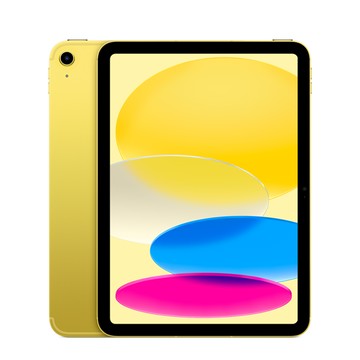 Apple iPad Wi-Fi + 行動網路機型 256GB - 黃色
