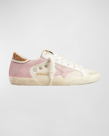 Superstar Net Leopard Low-Top Sneakers