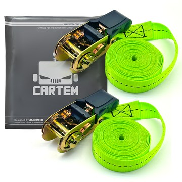 Cartem 車用貨物固定帶 CT449  2個  2.5cm 寬 x 3m 長