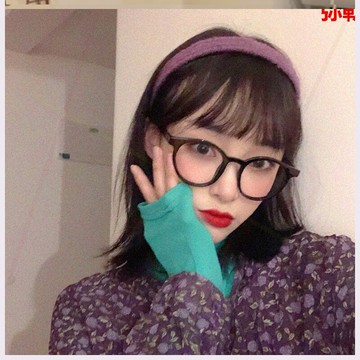 復古經典毛線發箍頭飾韓版新款百搭網紅簡約頭箍發飾少女發帶