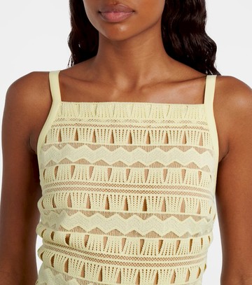 Elie Saab Macramé midi dress